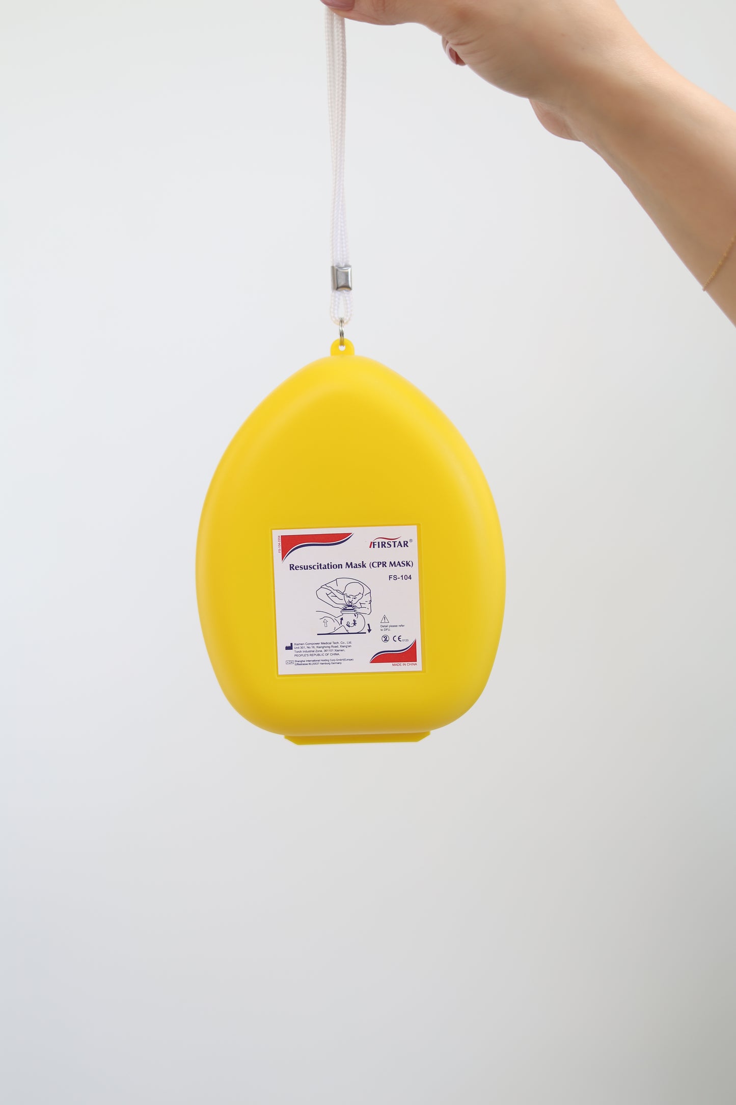 First Aid Emergency Deluxe CPR Mask