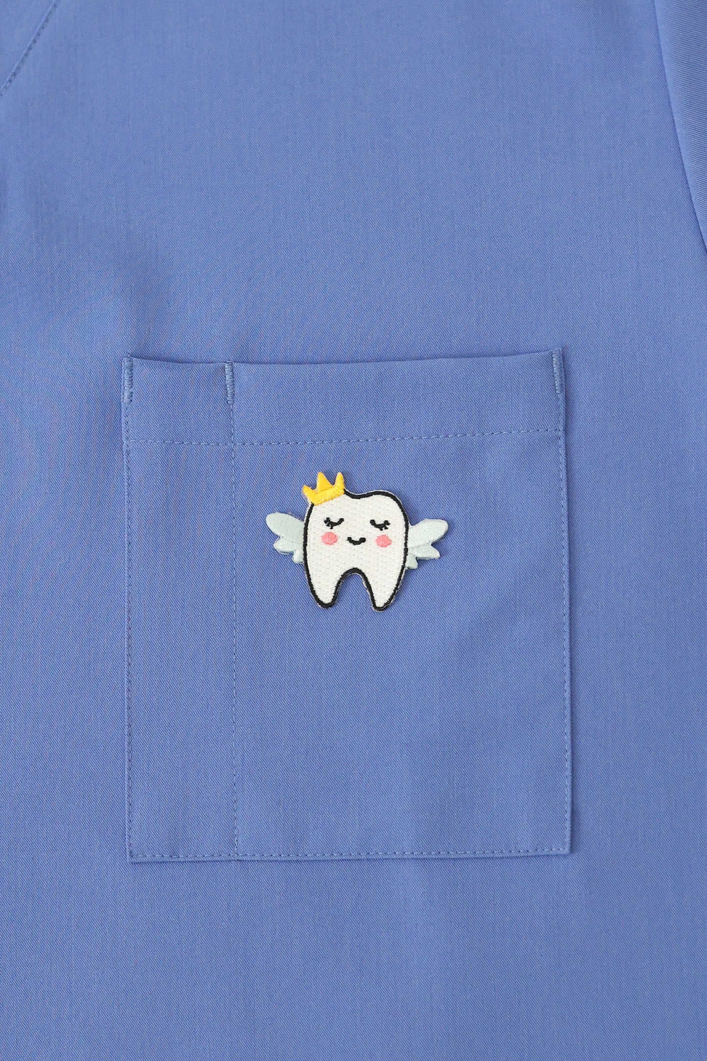 Flying Tooth Embroidery Patch