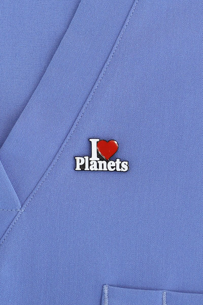 I Love Planets Pin