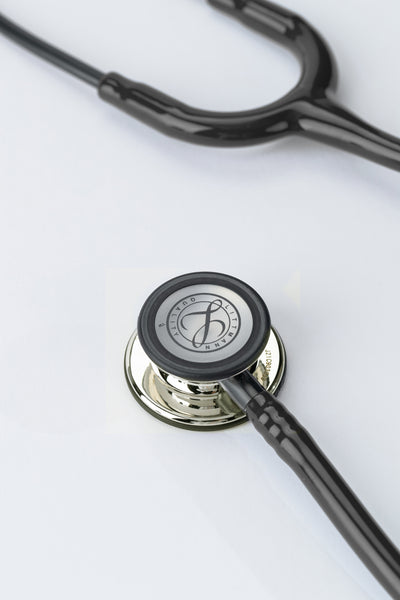 3M™ Littmann®  Classic III™ Monitoring Stethoscope, Champagne Chest-piece, Black Tube, 27 inch, 5861