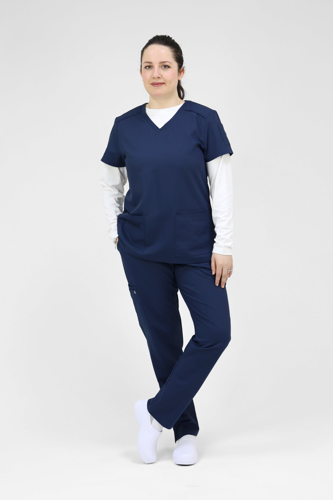 KOI Cureology Cardi & Atria Scrubs Set