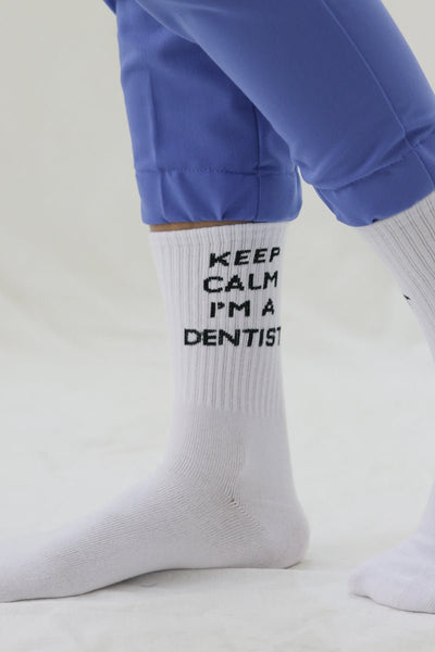 Keep Calm I am a Dentist Socks3