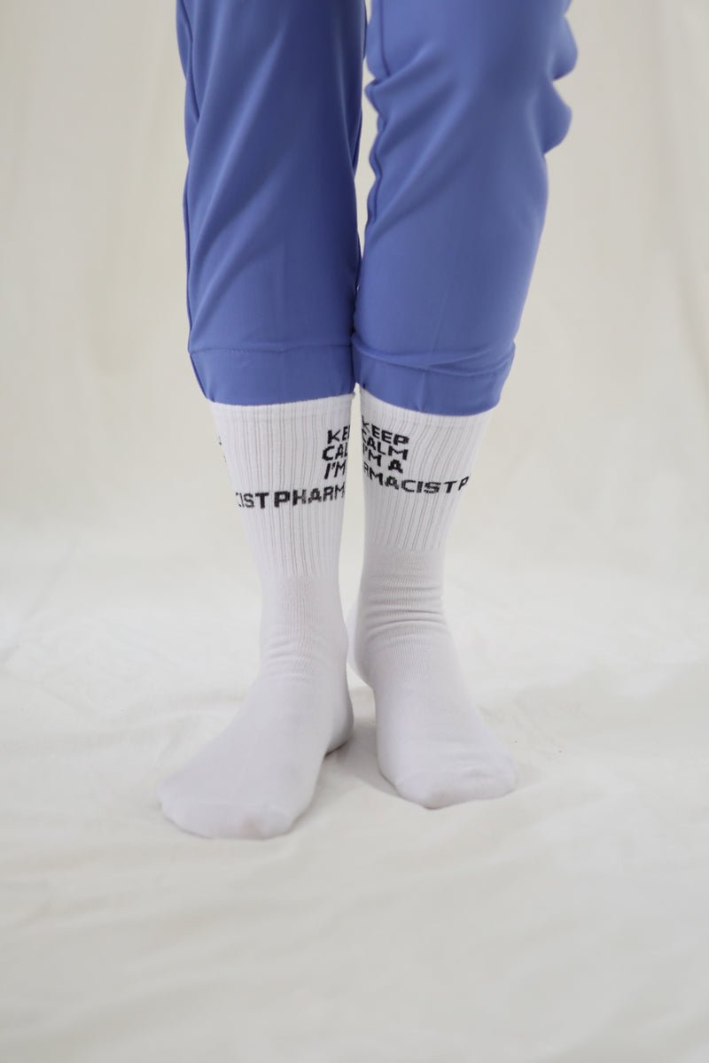 Keep Calm I am a Pharmacist Socks