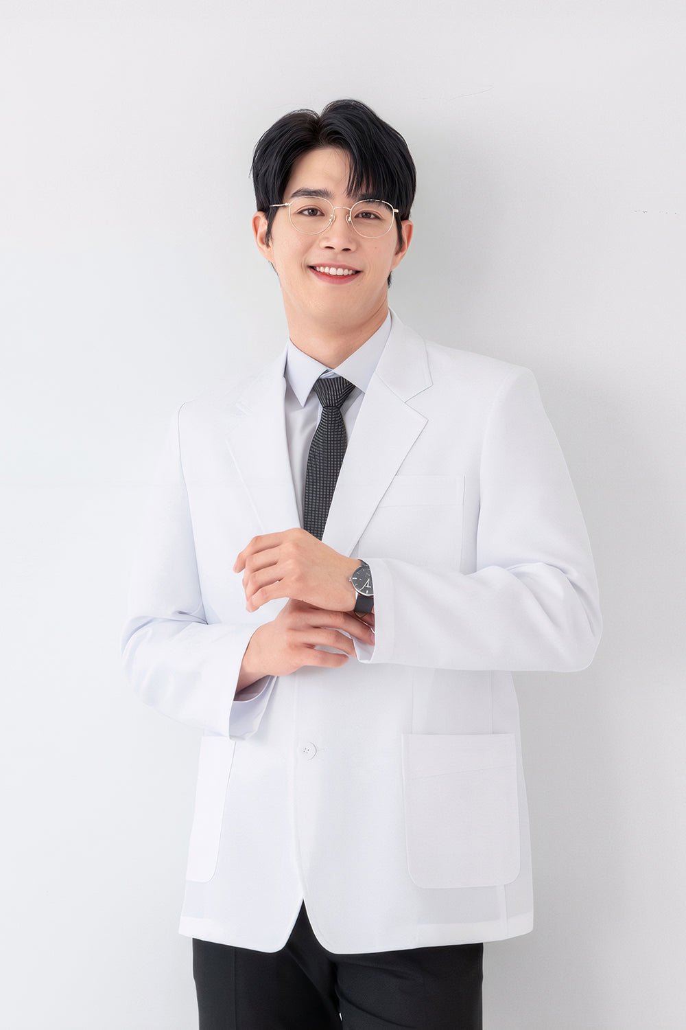 Good U Korean Men's Lab Coat