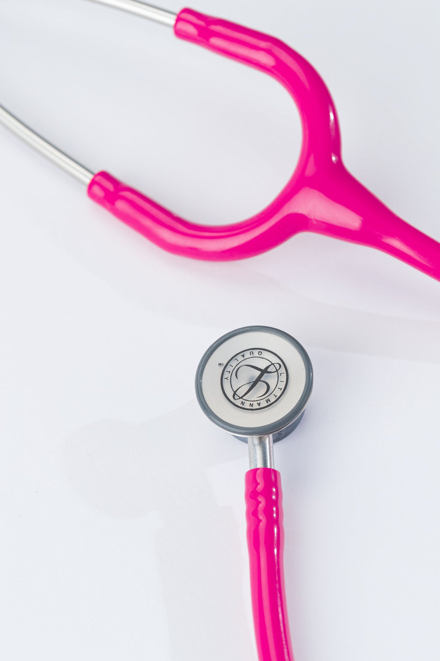 3M™ Littmann® Classic II Paediatric Stethoscope 2122, Standard-Finish Chestpiece, Raspberry Tube