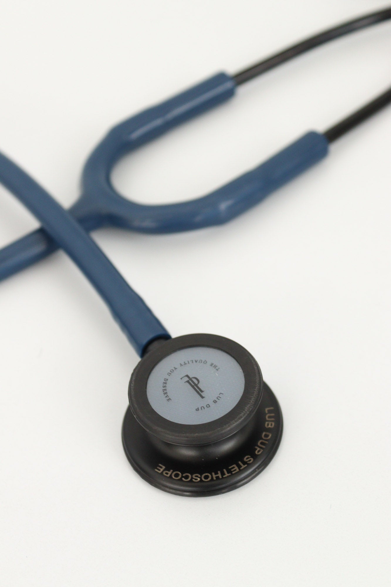 Lub Dup Adult Stethoscope - Navy-Black Edition