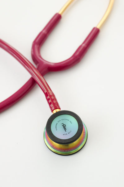 Lub Dup Adult Stethoscope - Raspberry-Rainbow Edition