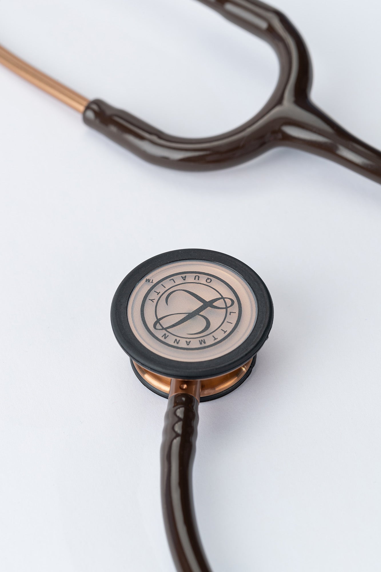 3M™ Littmann® Classic III™ Stethoscope, Copper-Finish Chestpiece, Chocolate Tube, 27 inch, 5809