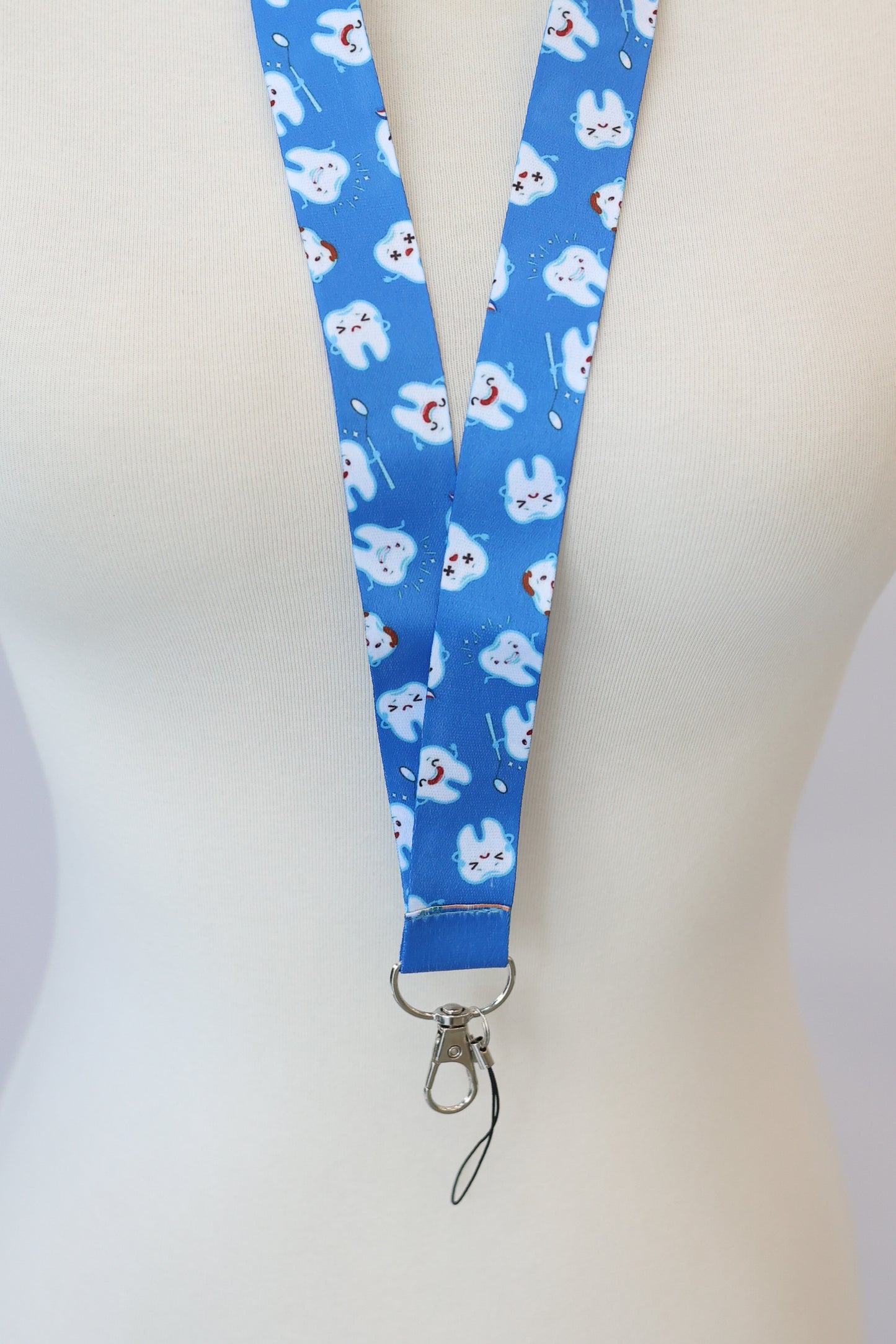 Tooth Expressions Dental Lanyard