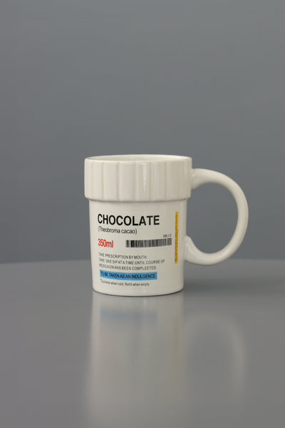 Chocolate Prescription Ceramic Coffee Mug