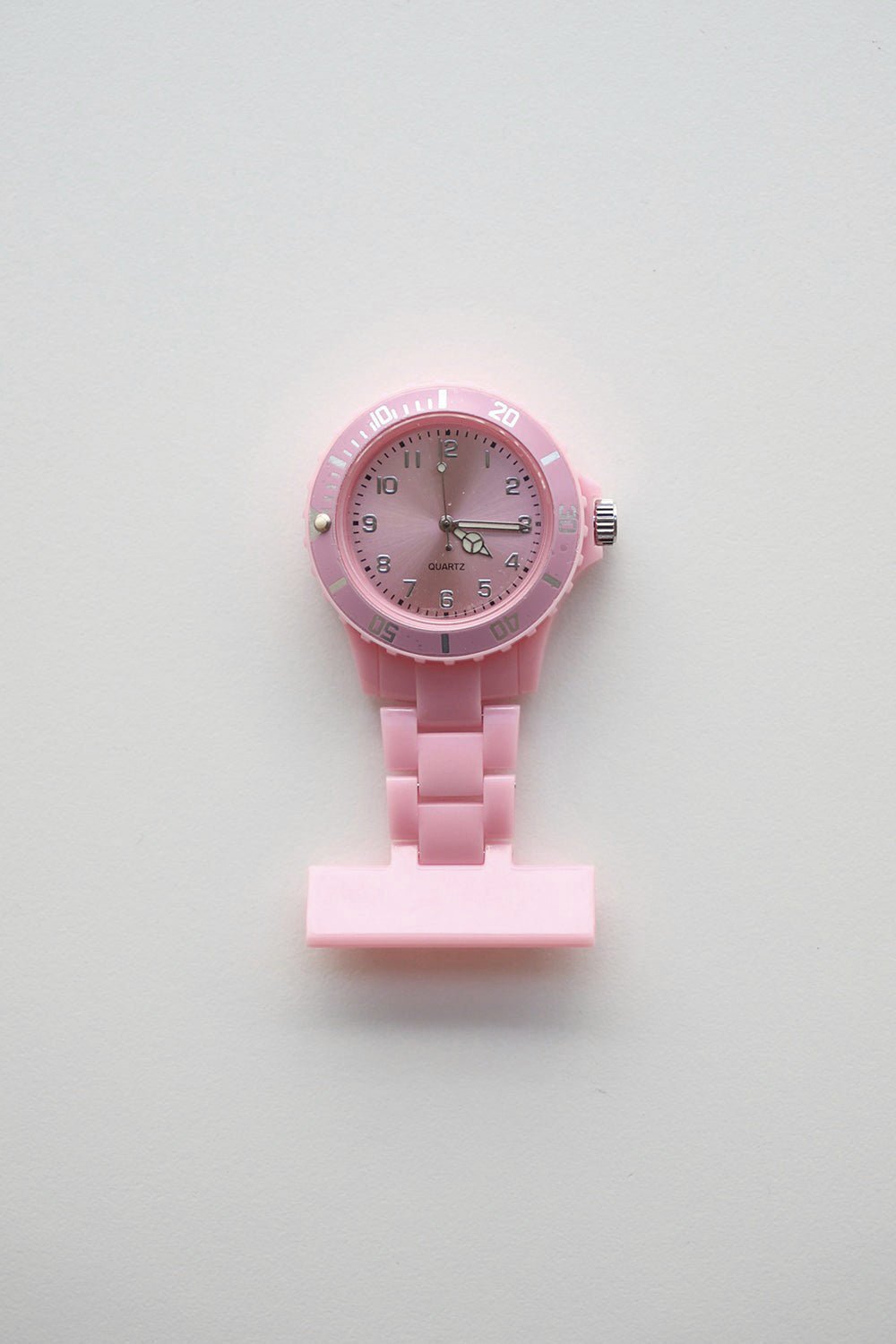 Nurse Quartz Fob Watch - Pink edition