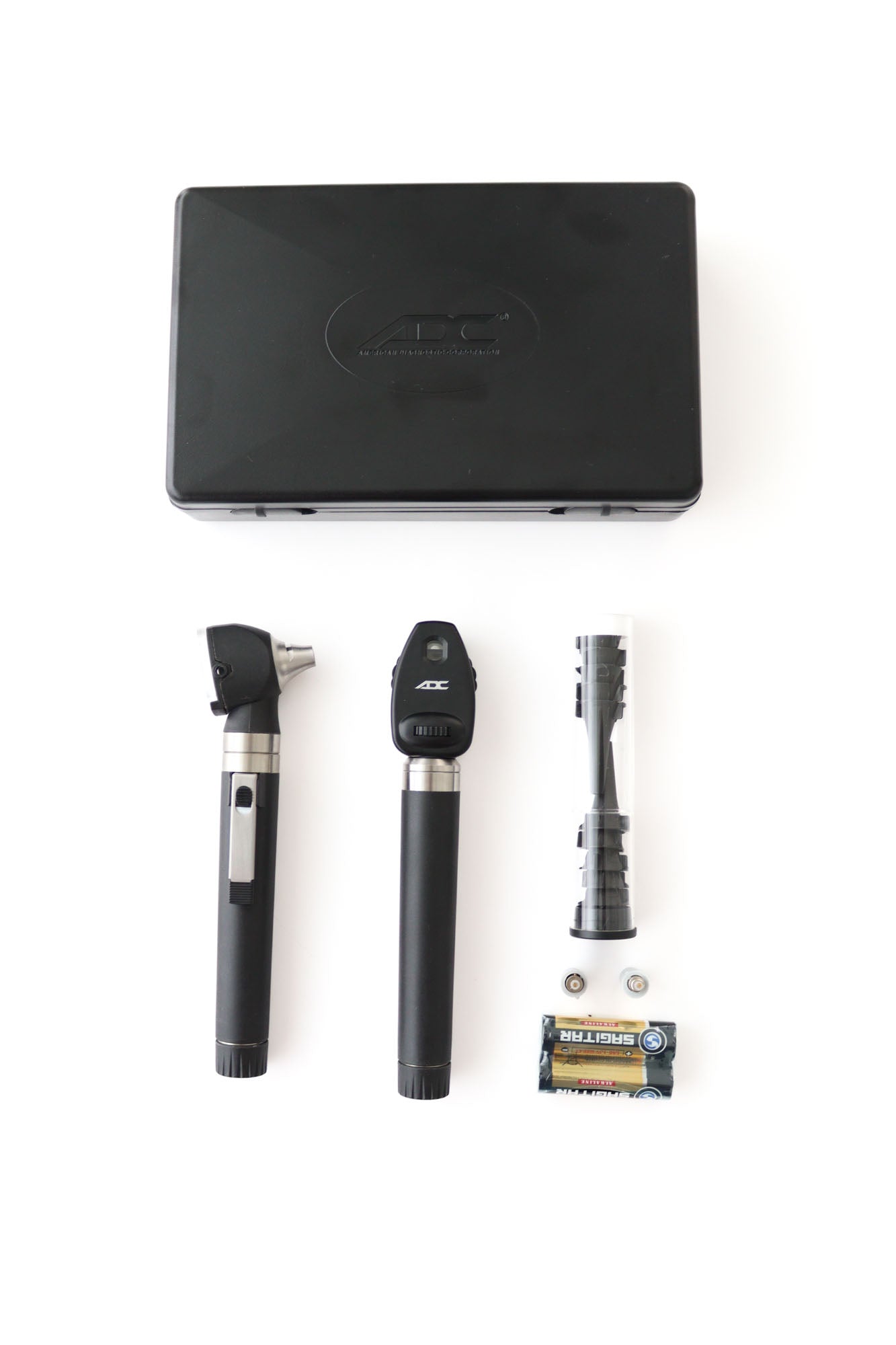 ADC Diagnostix™ Pocket Diagnostic Set - Pocket Otoscope/Ophthalmoscope - Black - 5110N