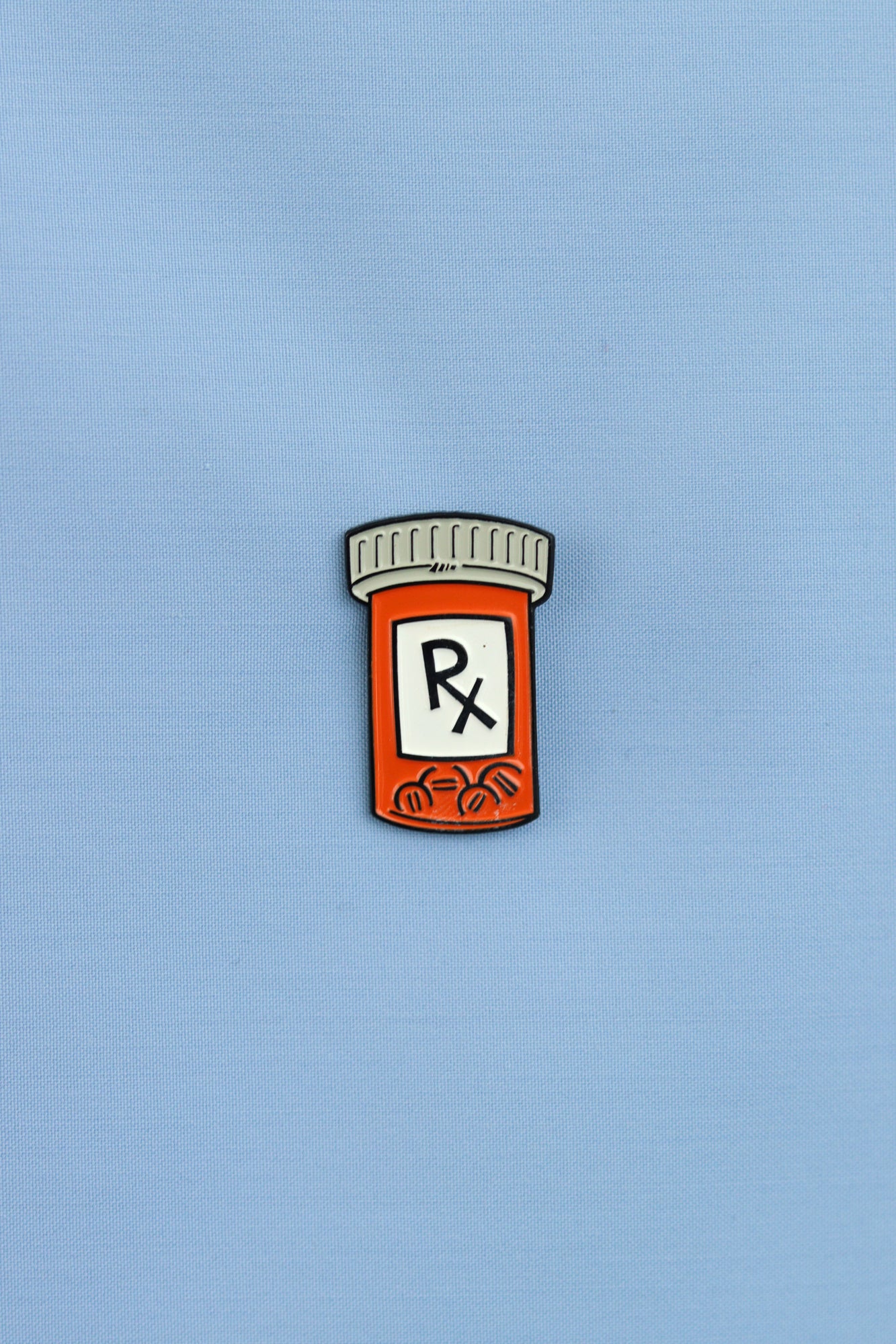 Rx Bottle Pharmacist pin