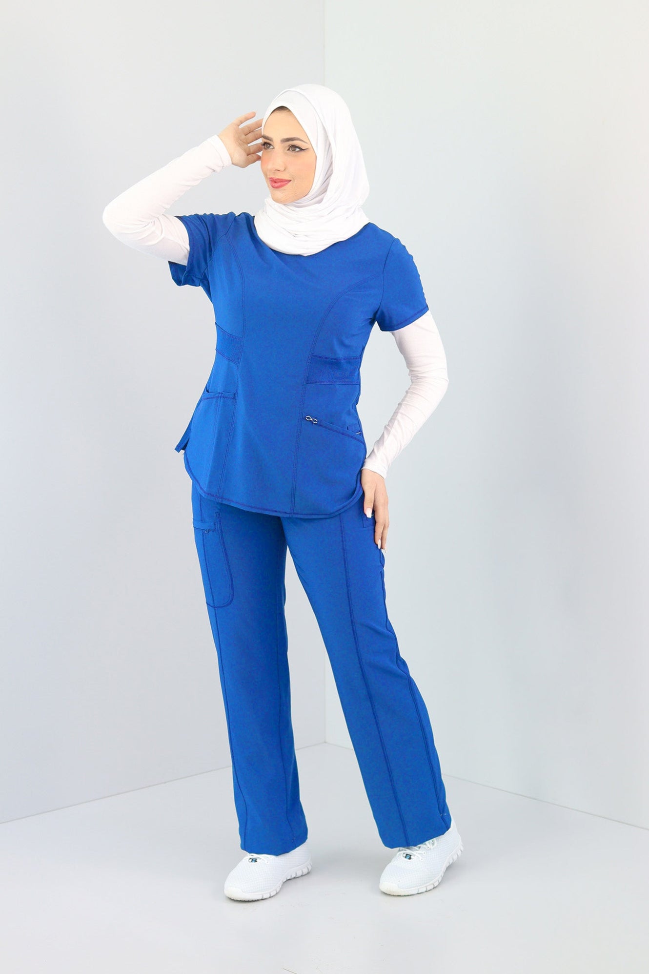 Infinity Women's V Neck Scrub Set - CK623A-1123A