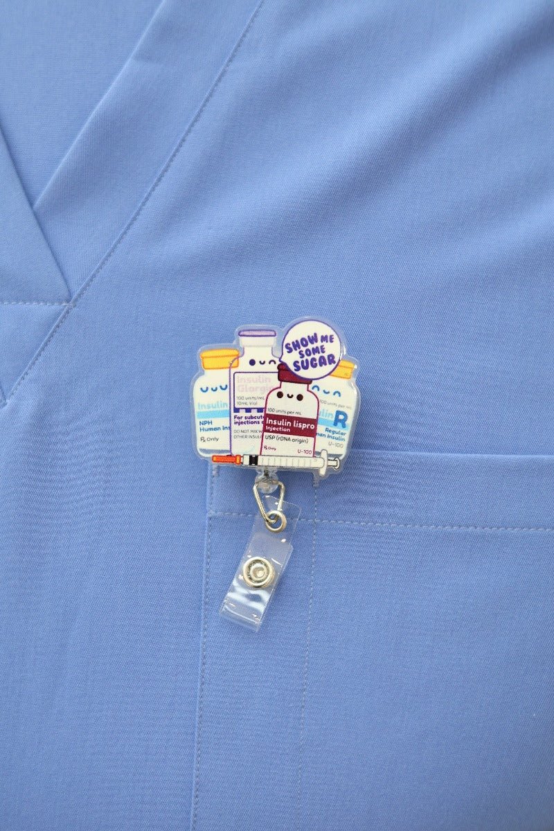 Show Me Some Sugar Diabetic Education ID Badge