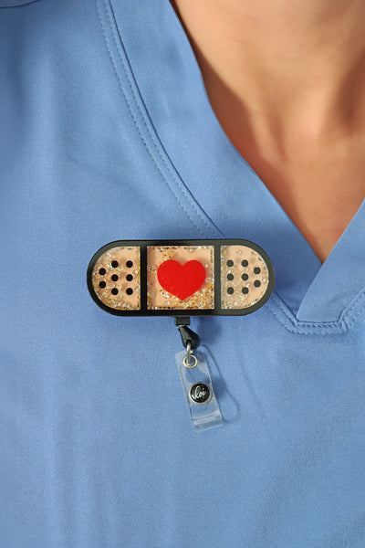 Band Aid Shaker ID Badge