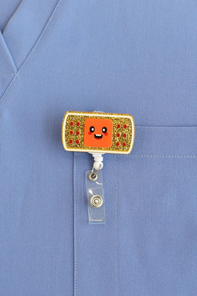 happy Bandage ID Badge