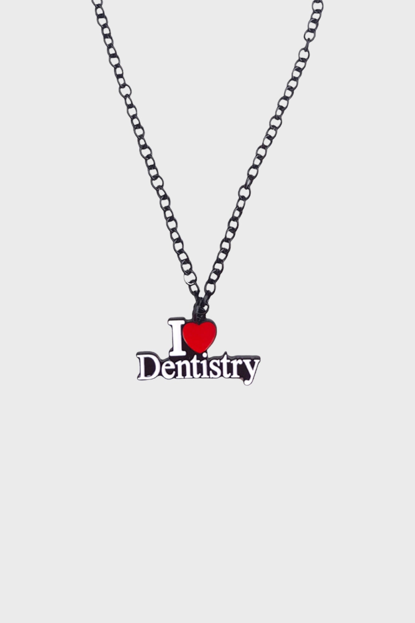 I Love Dentistry Car Pendant