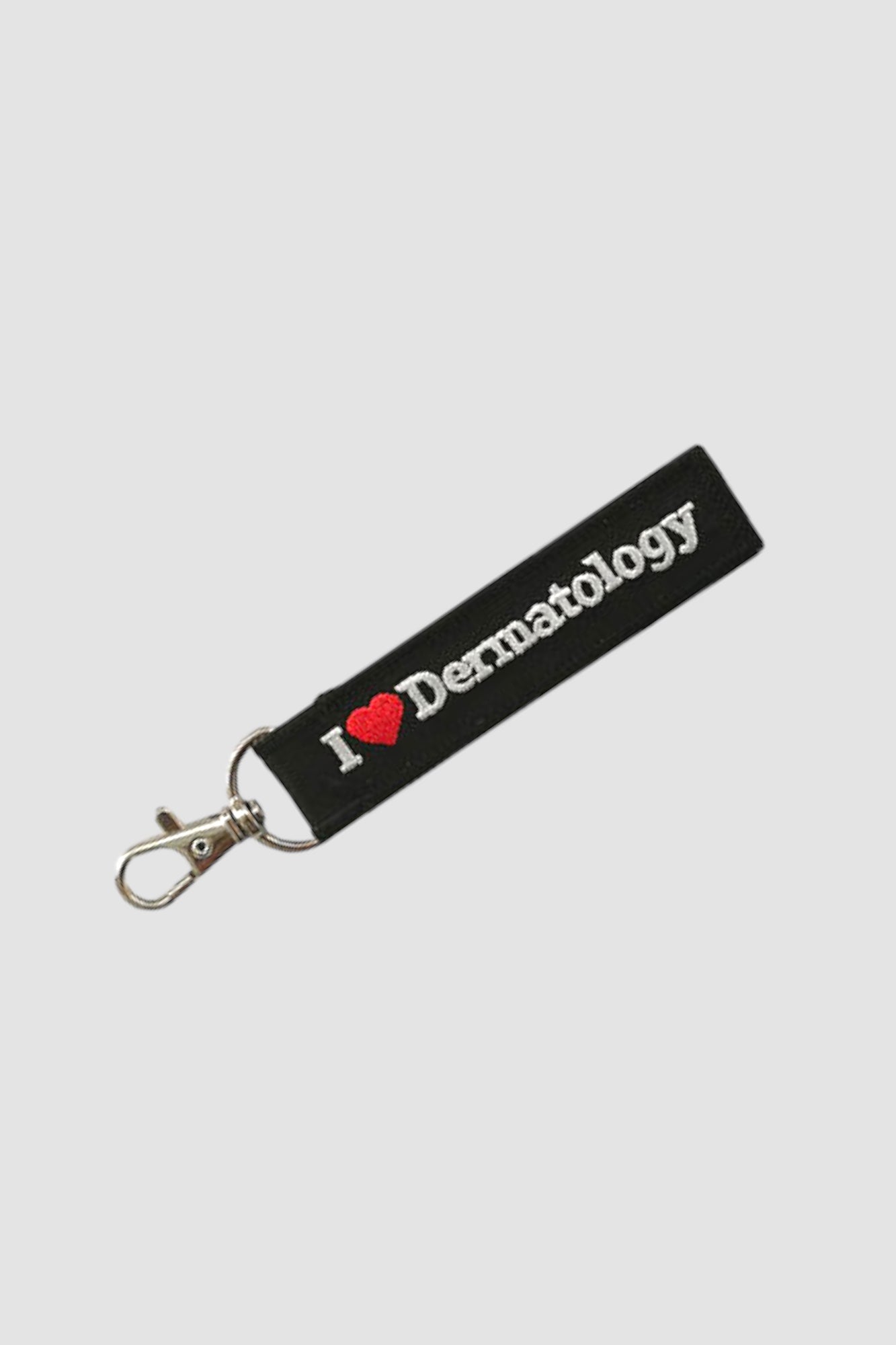 I Love Dermatology Key Chain