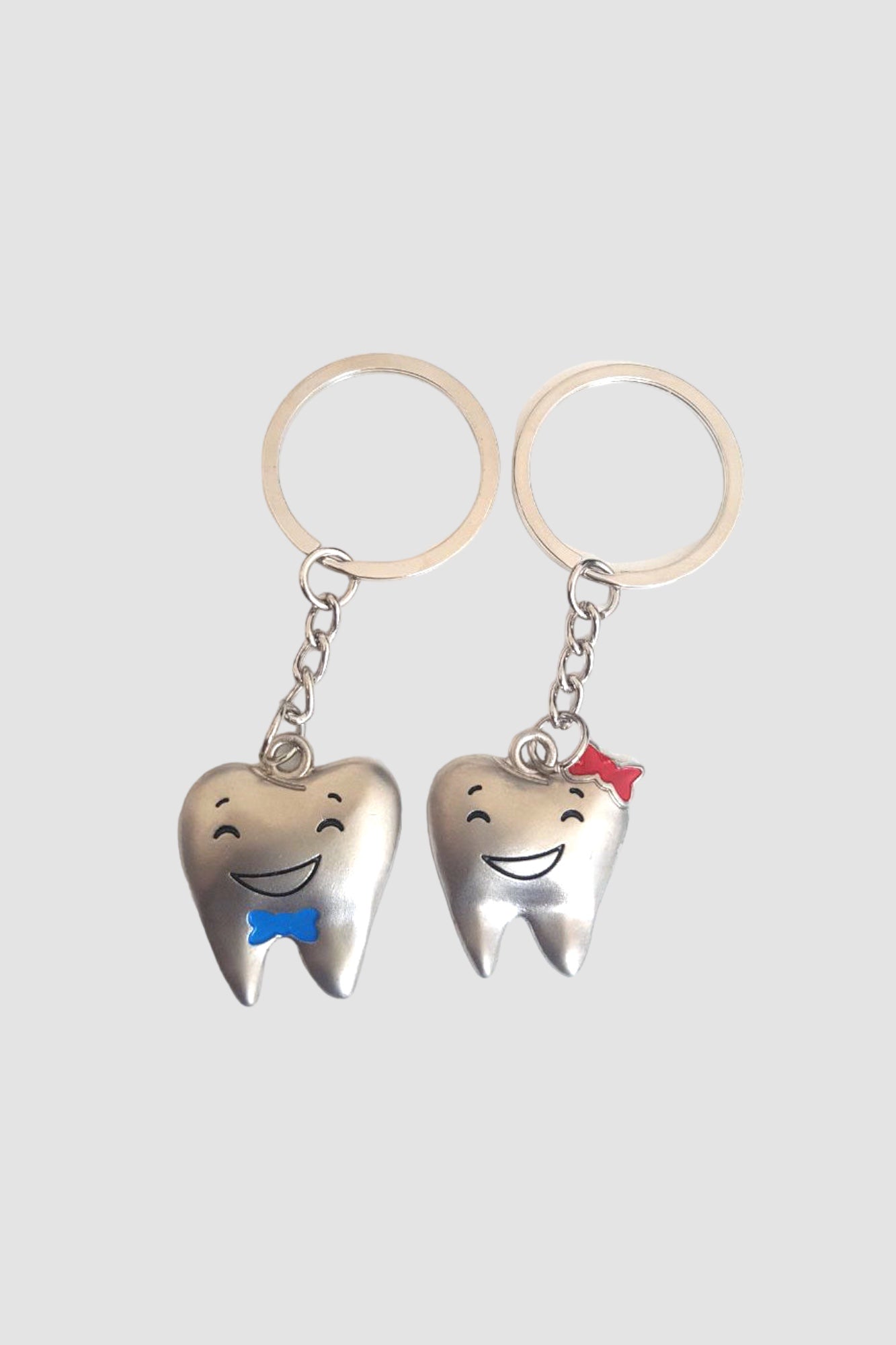 Tooth Couple Key Ring