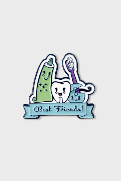 Dental Best Friends Pin
