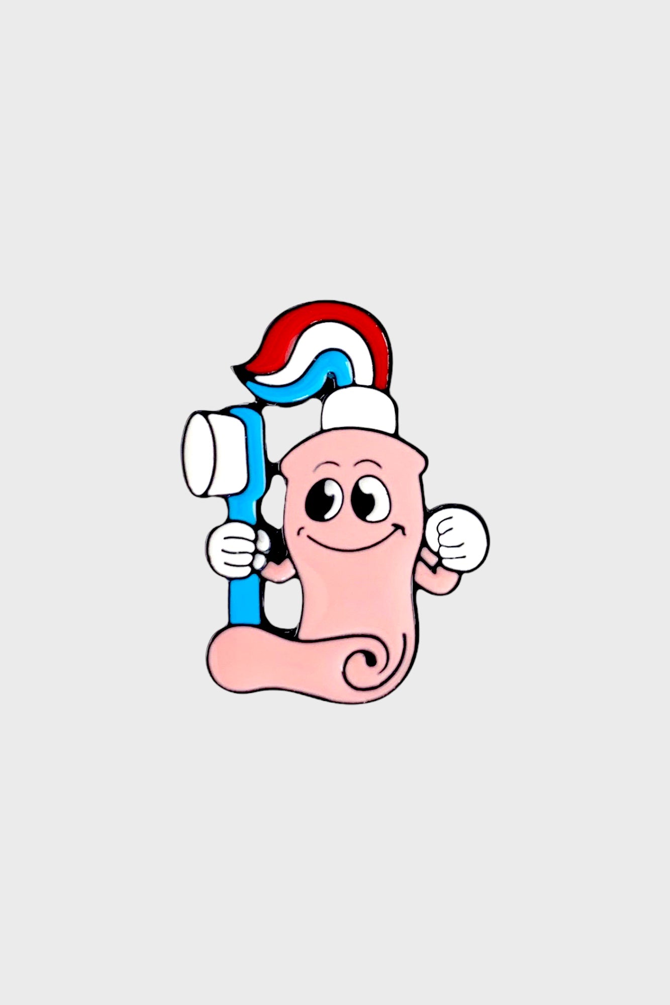 Rainbow Paste with Brush Pin