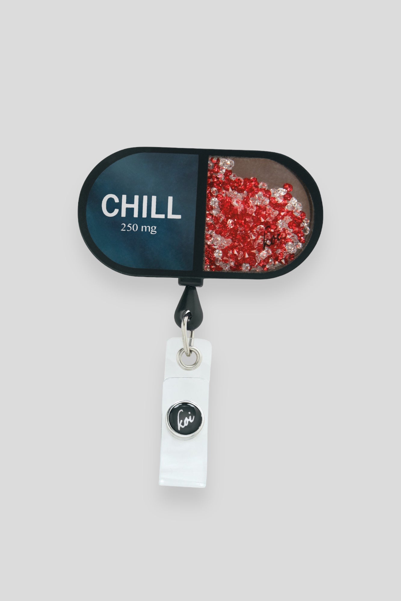 Chill Pill Shaker ID Badge