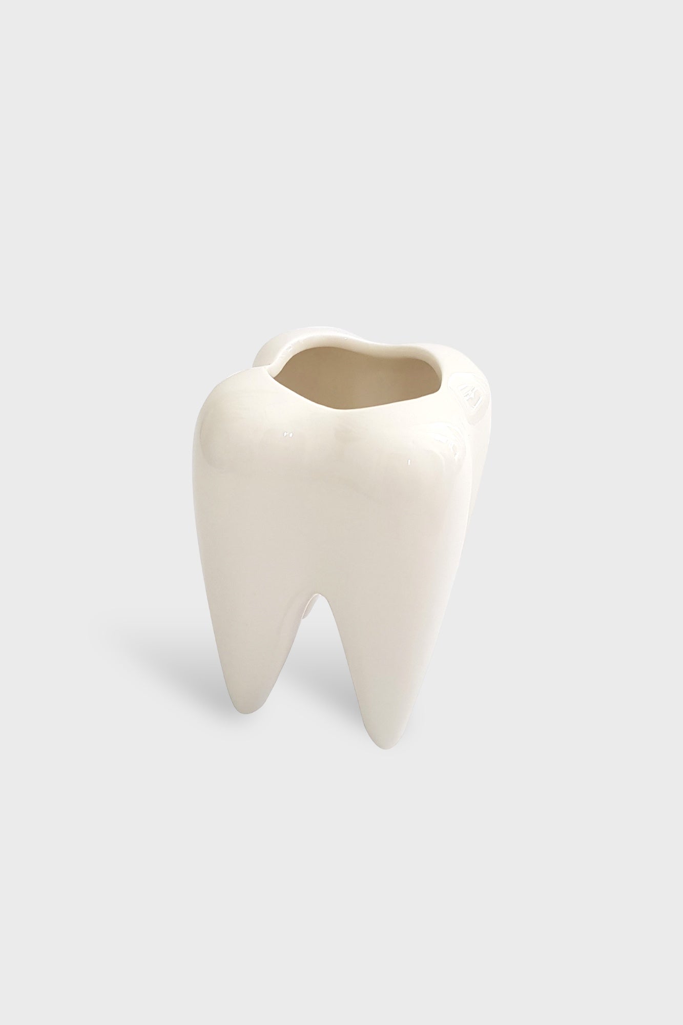 Ceramic Tooth Pen Holder