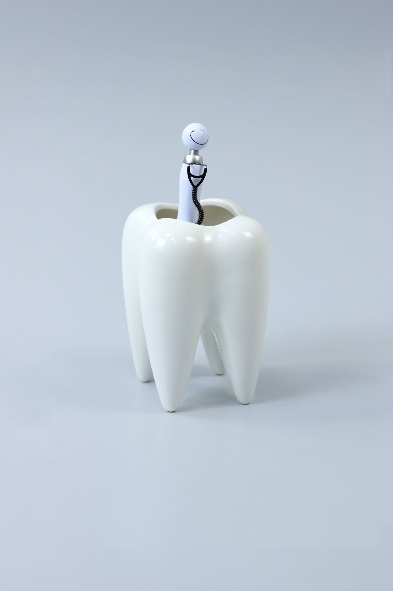 Ceramic Tooth Pen Holder