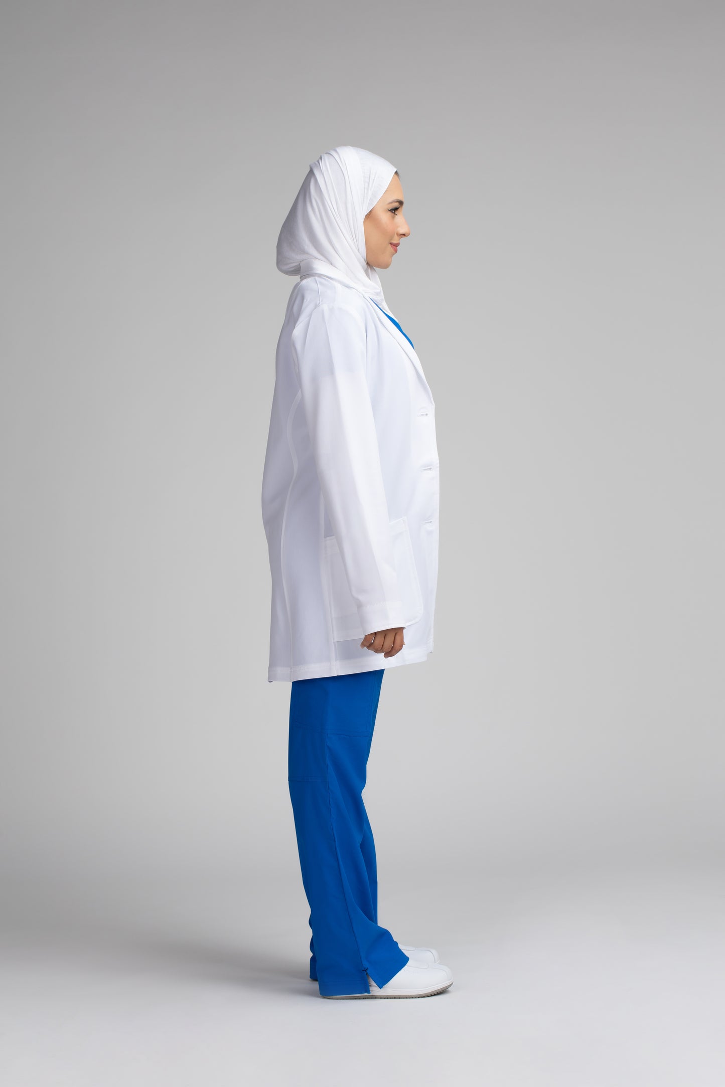 Faith Womens Minimalist Labcoat