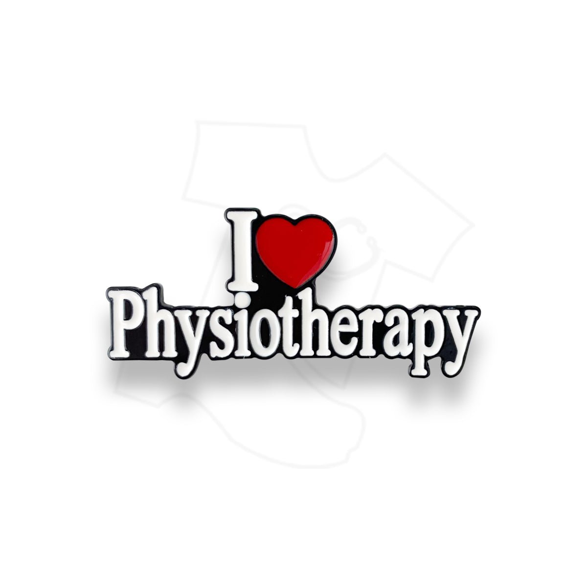 I Love Physiotherapy Pin