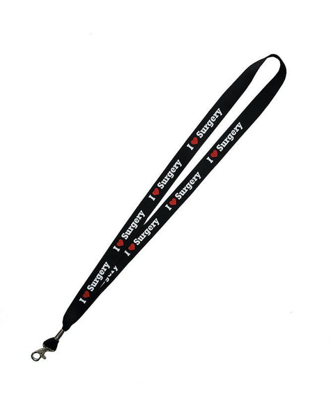 I Love Surgery Lanyard
