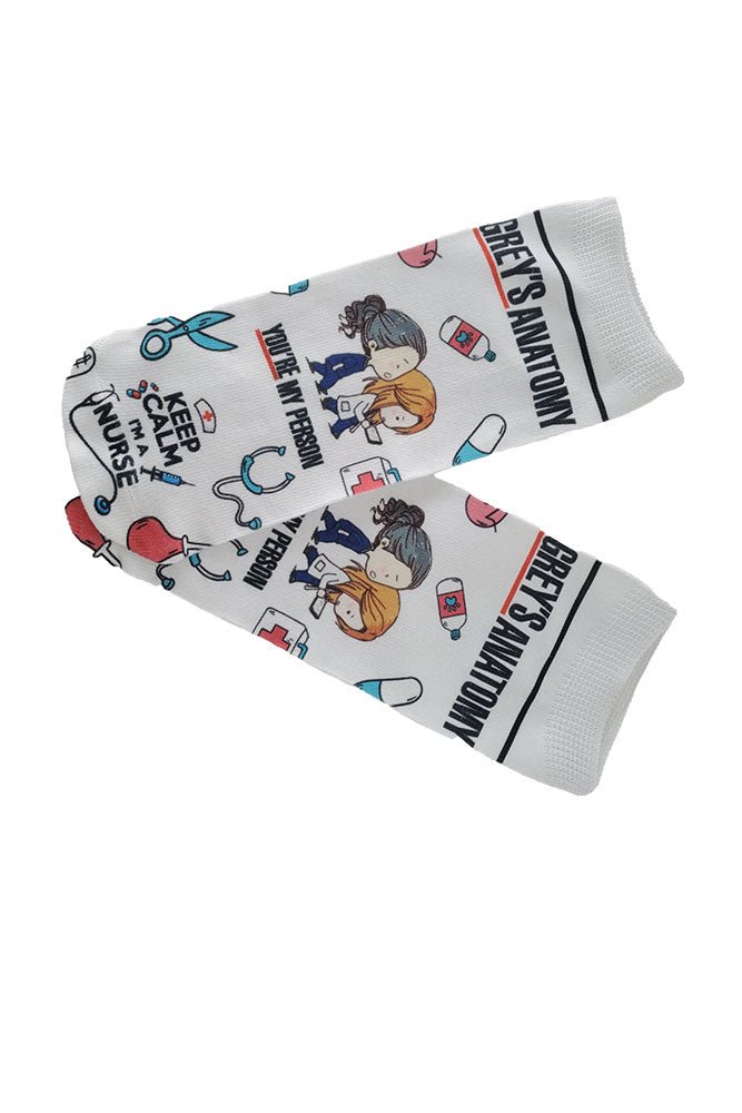 Greys Anatomy Printed Socks