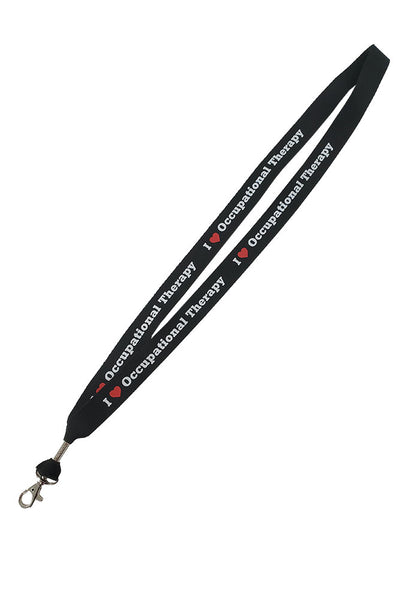 I Love Occupational Therapy Lanyard