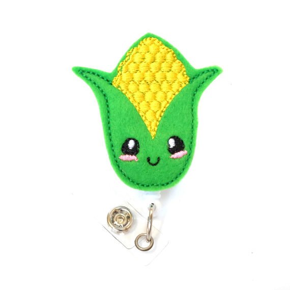 KAWAII CORN ID BADGE