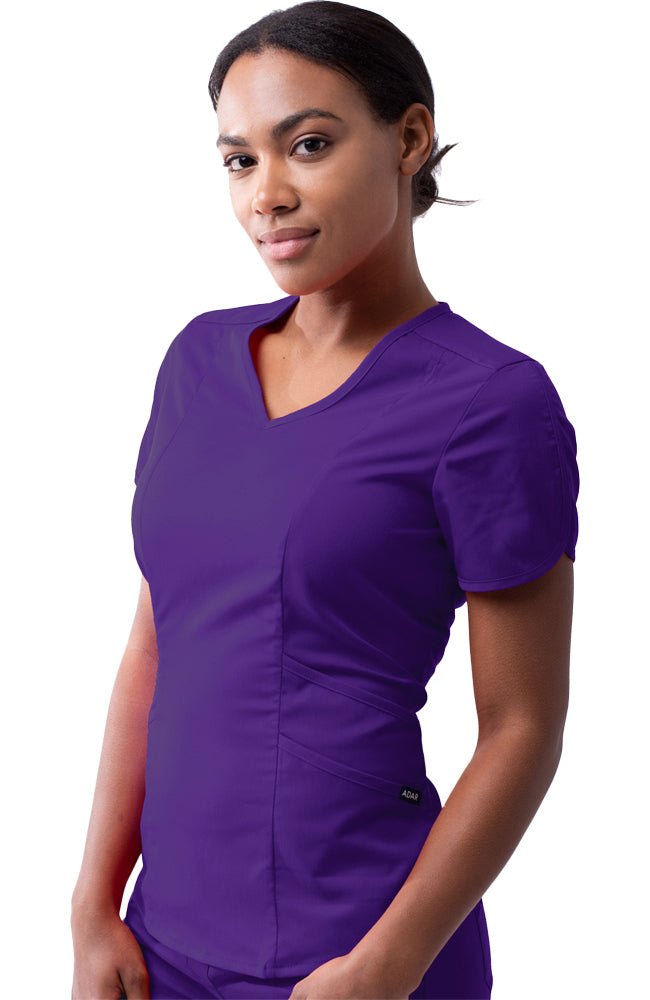 Adar Pro - Women's Modern V-Neck Scrub Set P7002-P4100