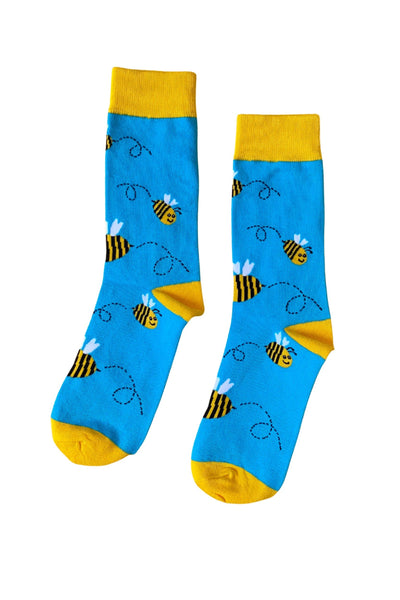 Bees Unisex Mid Calf Socks