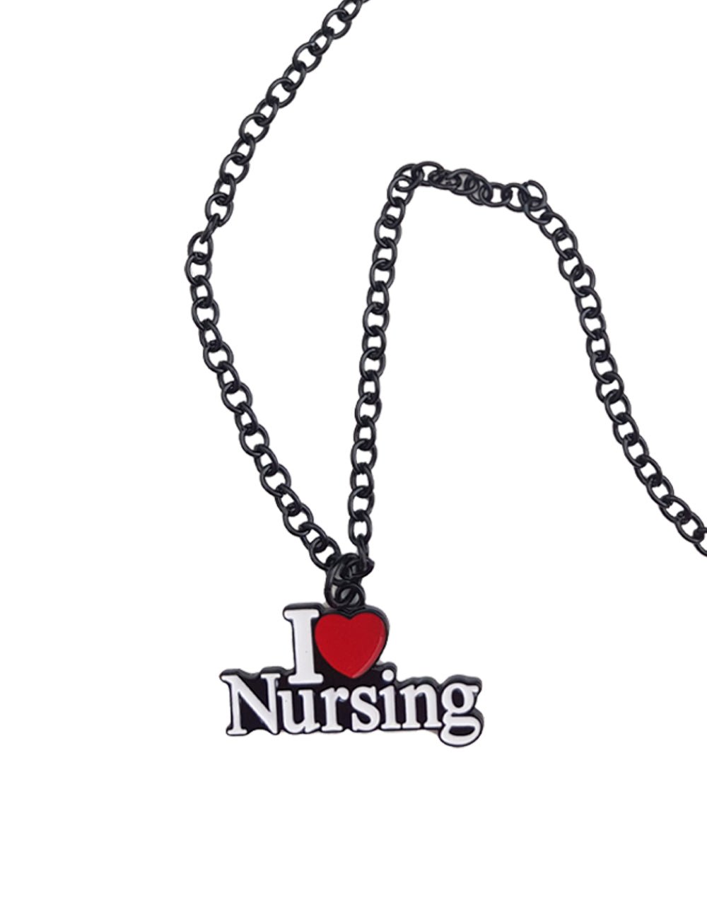 I Love Nursing Car Pendant