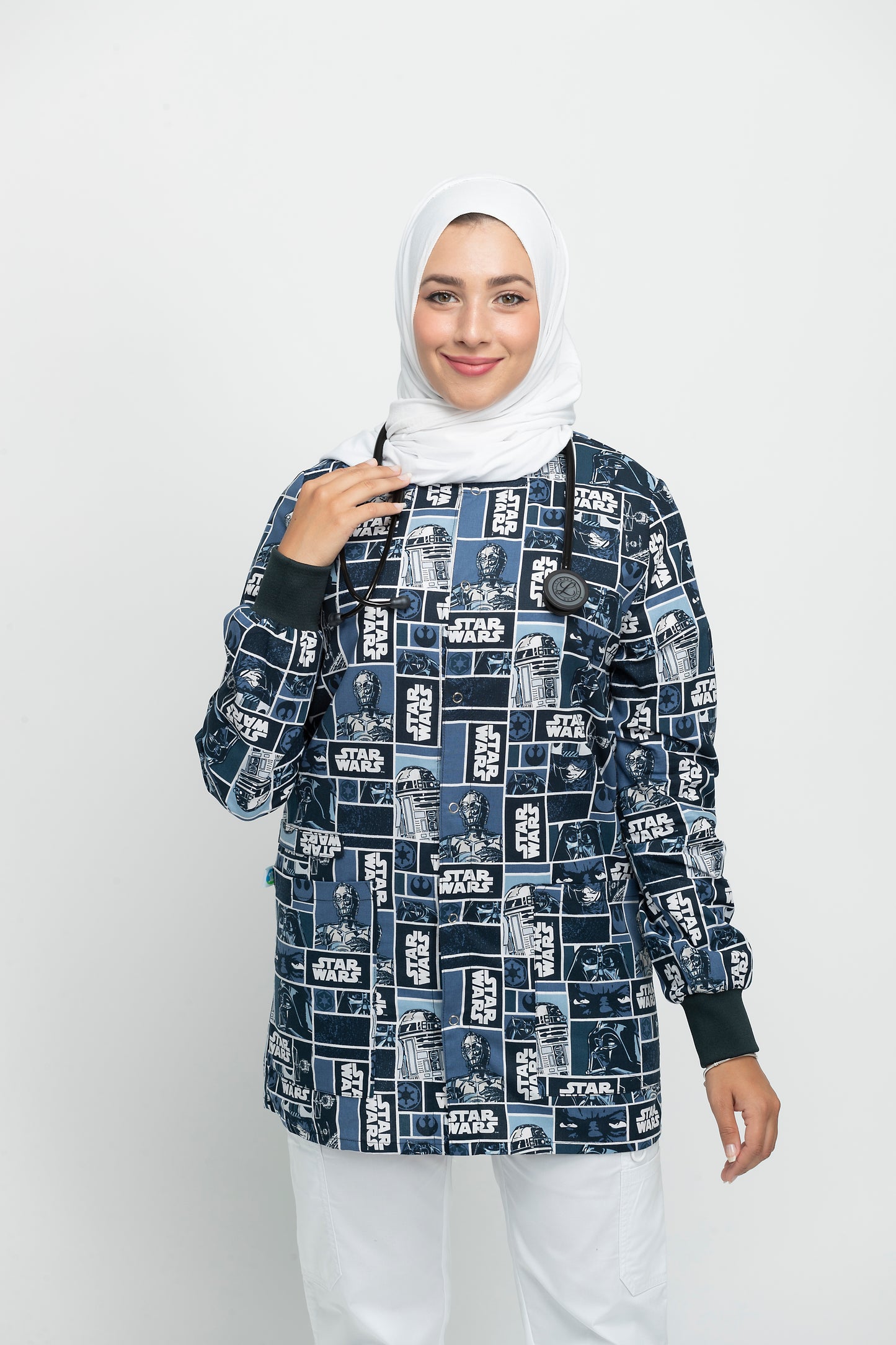 star wars scrub top