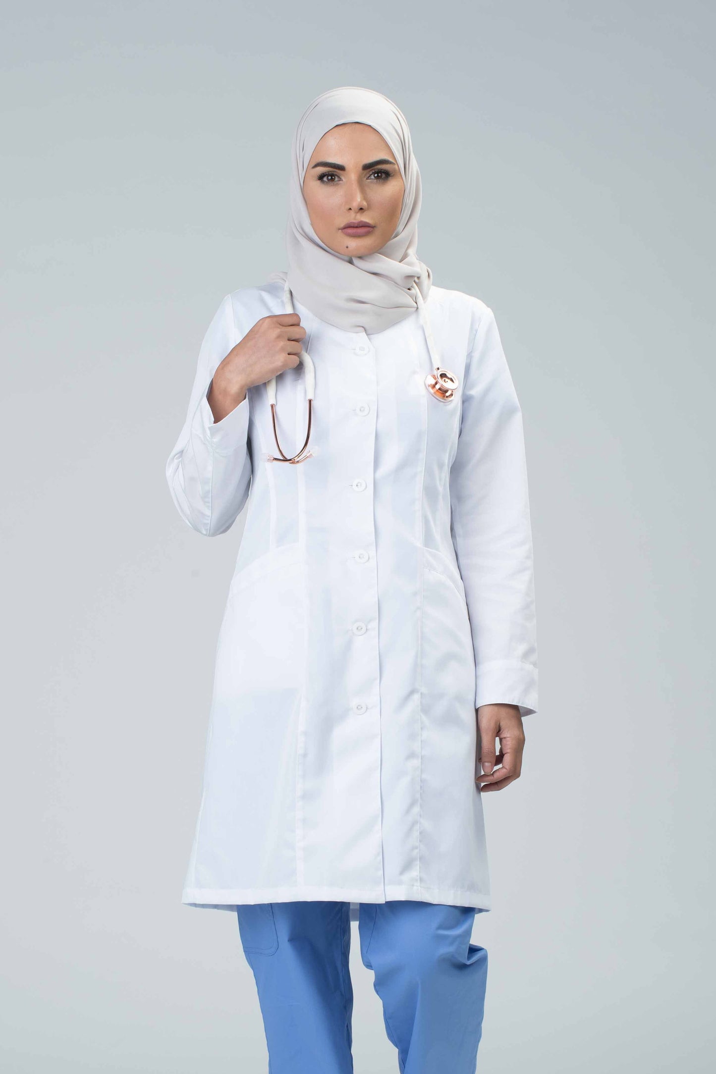 Jasmine Women's Semi fitted Labcoat