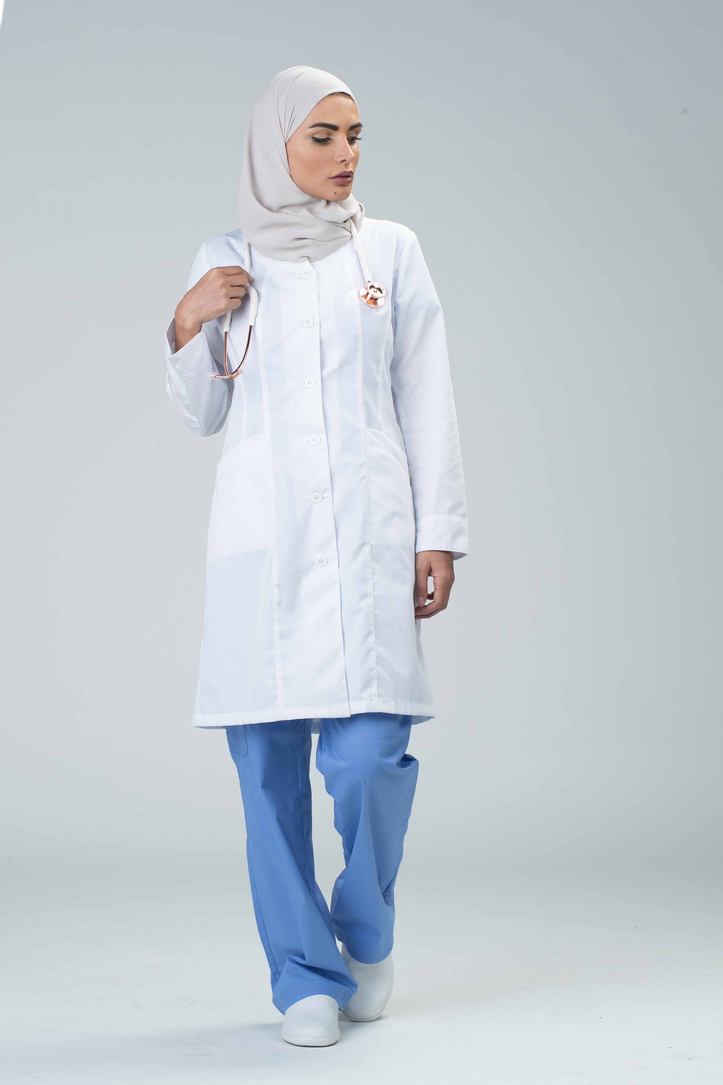 Jasmine Women's Semi fitted Labcoat