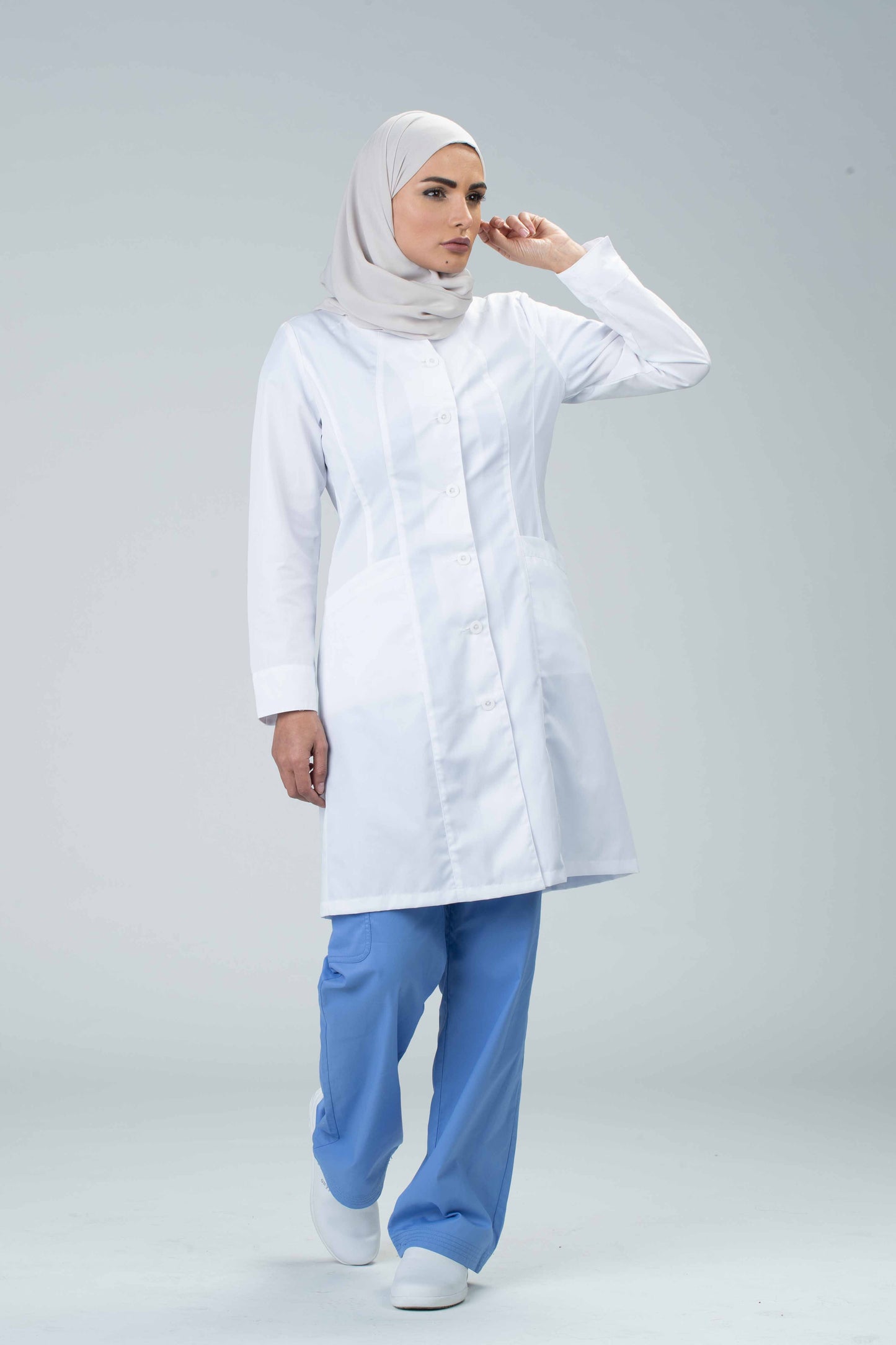 Jasmine Women's Semi fitted Labcoat
