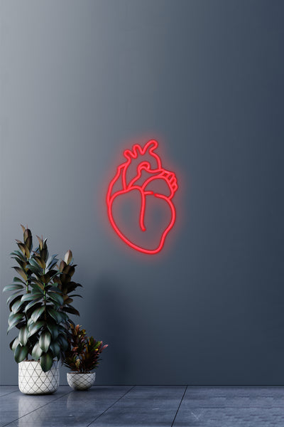 Heart Shaped Neon Light