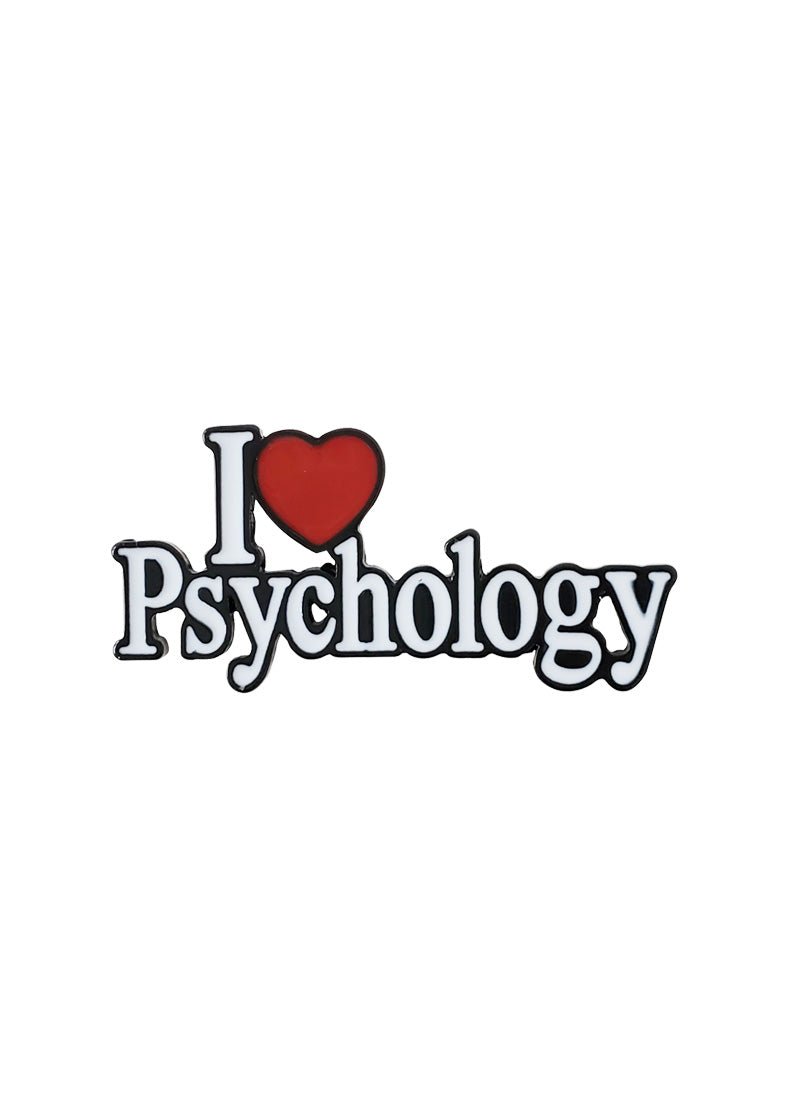 I Love Psychology Pin