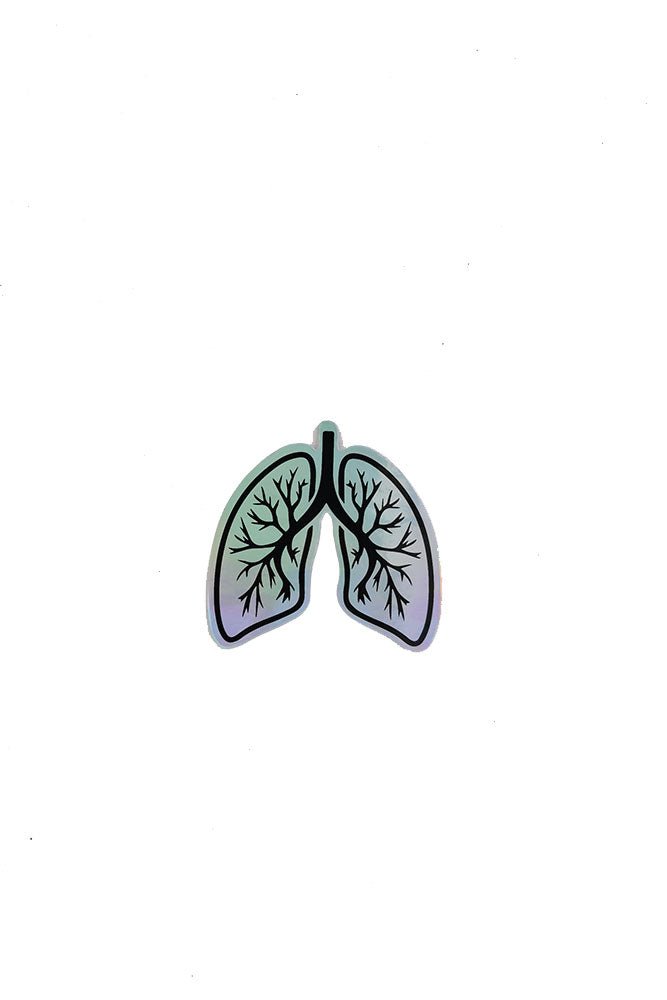 Pulmonology Print Stickers