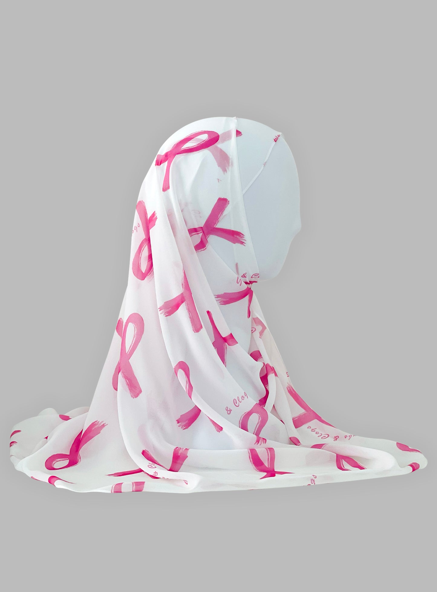 Pink Ribbon Scarves