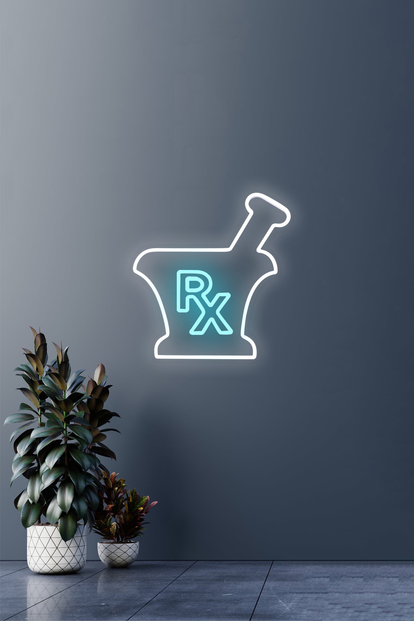 Pharmacy Shaped Neon Light