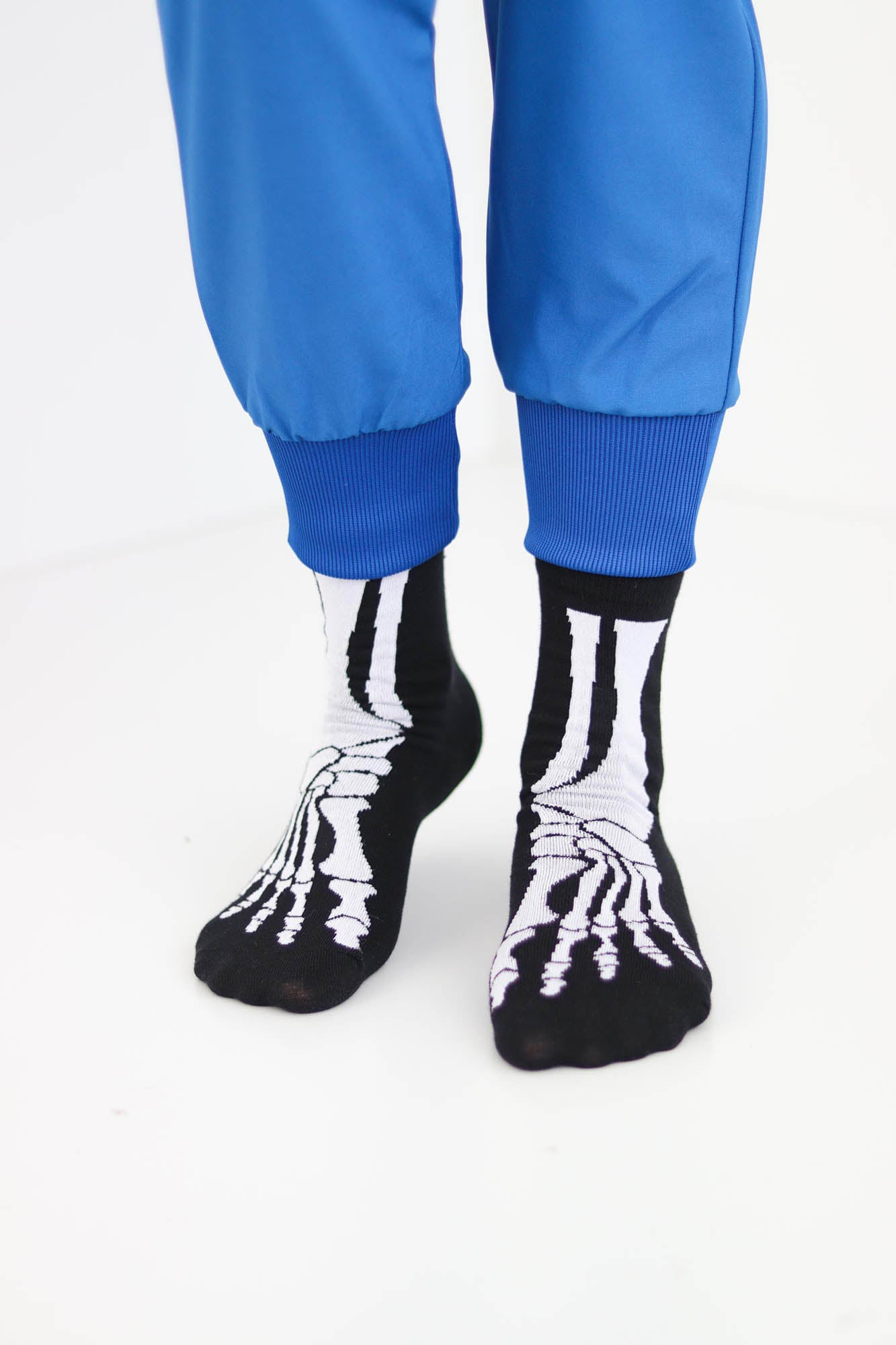 Skelton printed socks perfect for radiologists and Xray technicians