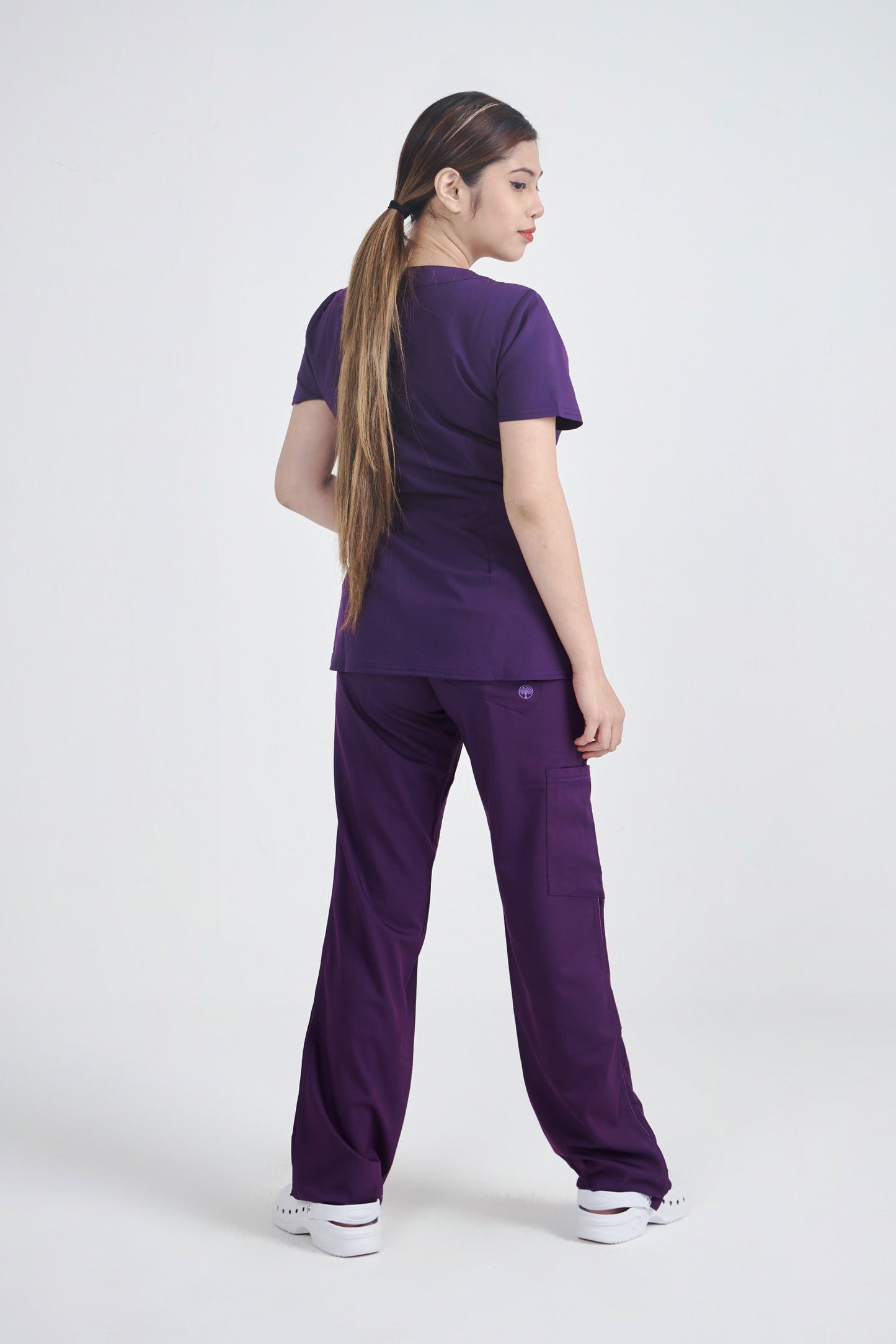 Purple Label - Jane & Tanya Women's Sporty Scrub Set