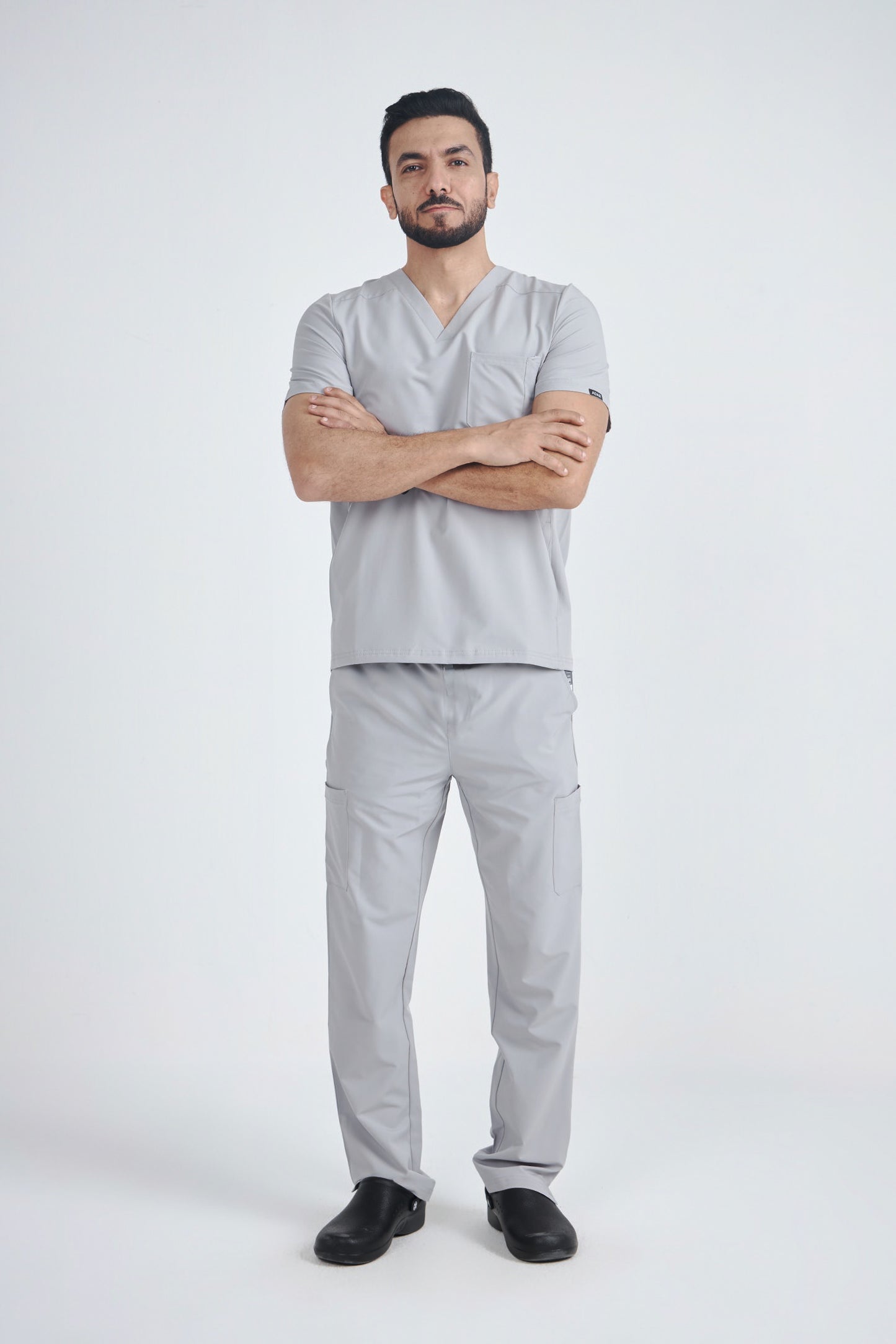 Men's Modern V-neck Addition Scrub Set A6010-A6106